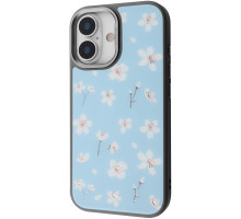 Чохол Proove Muse Fleur Case with Magnetic Ring iPhone 17 blue flower 2003000351620