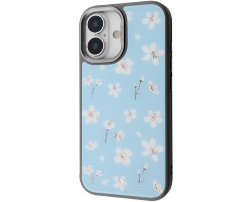 Чохол Proove Muse Fleur Case with Magnetic Ring iPhone 17 blue flower 2003000351620