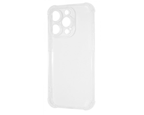 Чохол WXD силікон 0.8 mm HQ iPhone 15 Pro Max transparent