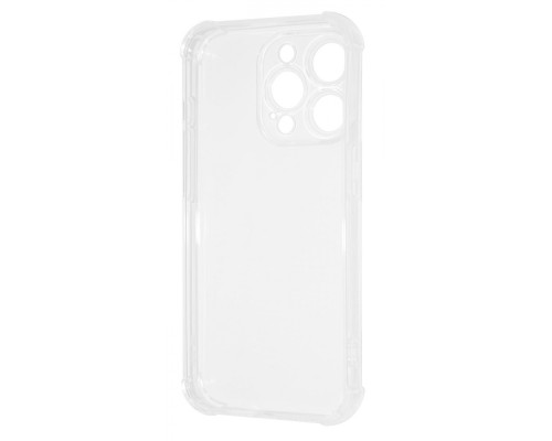 Чохол WXD силікон 0.8 mm HQ iPhone 15 Pro Max transparent