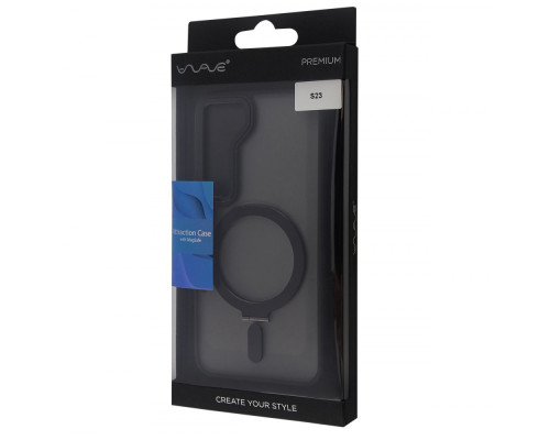 Чохол WAVE Attraction Case with Magnetic Ring Samsung Galaxy S23 black 2001001044008