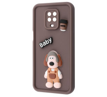 Чохол Pretty Things Case Xiaomi Redmi Note 9S/Note 9 Pro brown/baby