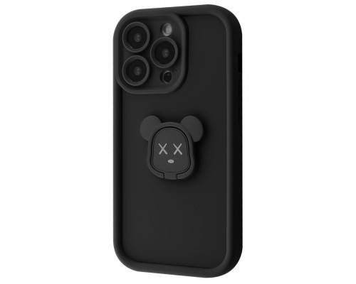 Чохол Pretty Case iPhone 14 Pro bear/black 2003000205053