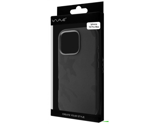 Чохол WAVE Khaki Case with Magnetic Ring iPhone 16 Pro Max gray 2003000170665
