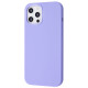 Чохол WAVE Full Silicone Cover iPhone 12 Pro Max light purple