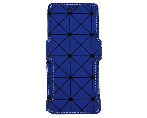 Чохол-книжка Cosmic Universal (18:9) 6,2" New Ромб синій