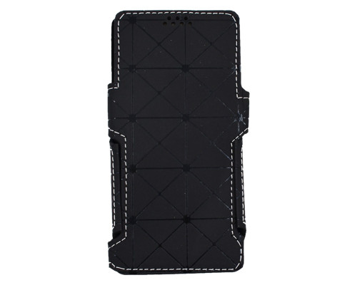 Чохол-книжка Cosmic Universal (18:9) 6,2" Ромб чорний