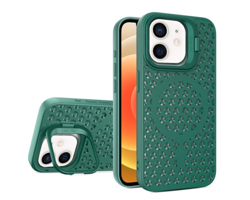 Чохол для смартфона Cosmic Grater Stand for Apple iPhone 12/12 Pro Dark Green