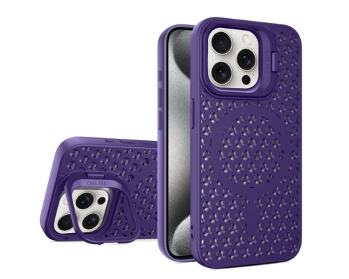 Чохол для смартфона Cosmic Grater Stand for Apple iPhone 15 Pro Purple