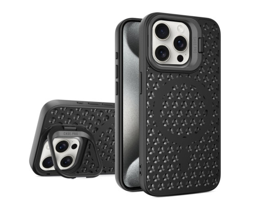 Чохол для смартфона Cosmic Grater Stand for Apple iPhone 15 Pro Max Black