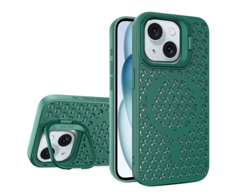 Чохол для смартфона Cosmic Grater Stand for Apple iPhone 15 Dark Green