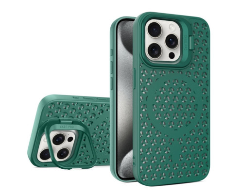 Чохол для смартфона Cosmic Grater Stand for Apple iPhone 15 Pro Dark Green