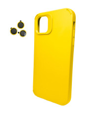 Чохол для смартфона Cosmic Silky Cam Protect for Apple iPhone 12/12 Pro Yellow