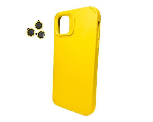 Чохол для смартфона Cosmic Silky Cam Protect for Apple iPhone 12/12 Pro Yellow