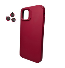 Чохол для смартфона Cosmic Silky Cam Protect for Apple iPhone 12/12 Pro Wine Red