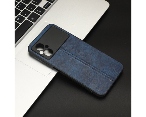 Чохол для смартфона Cosmiс Leather Case for Poco M5/M5 5G Blue