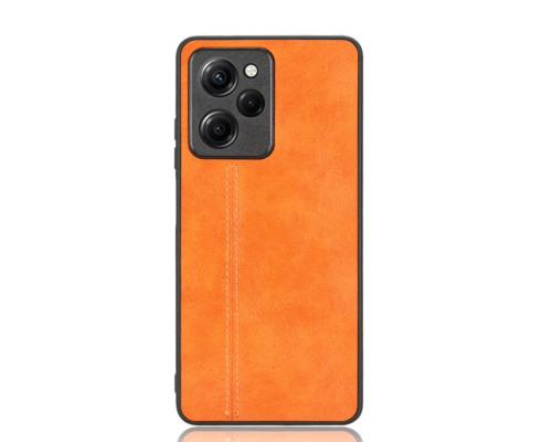 Чохол для смартфона Cosmiс Leather Case for Poco X5 Pro 5G Orange