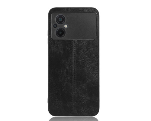 Чохол для смартфона Cosmiс Leather Case for Poco M5/M5 5G Black