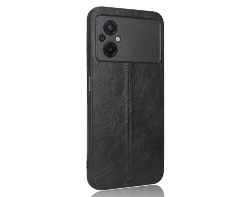 Чохол для смартфона Cosmiс Leather Case for Poco M5/M5 5G Black