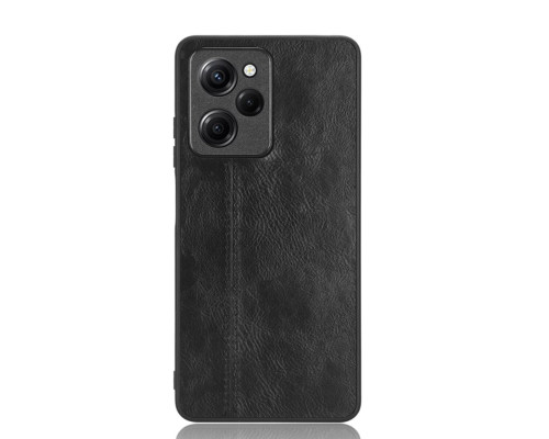 Чохол для смартфона Cosmiс Leather Case for Poco X5 Pro 5G Black