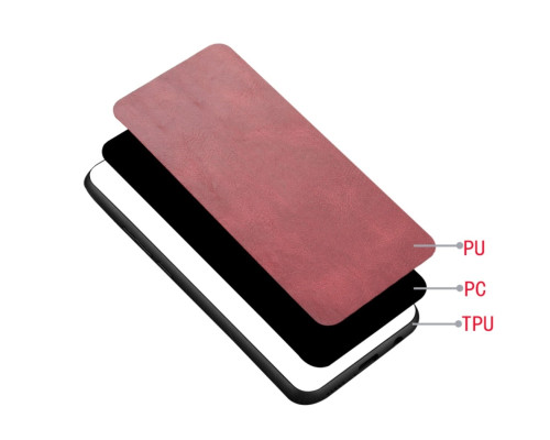 Чохол для смартфона Cosmiс Leather Case for Xiaomi Redmi 12 Red