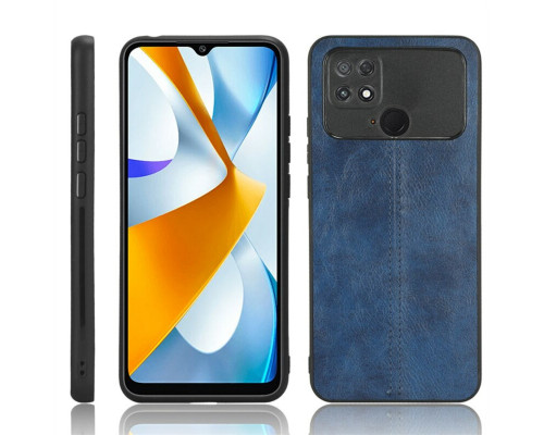 Чохол для смартфона Cosmiс Leather Case for Poco C40 Blue