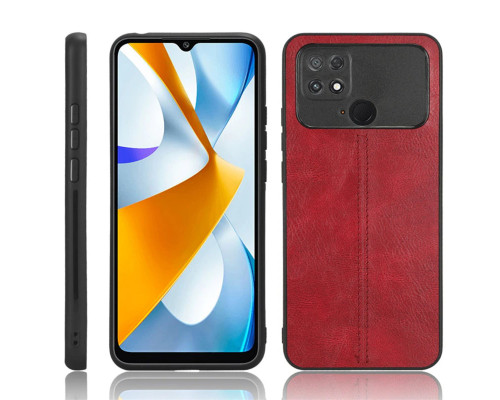 Чохол для смартфона Cosmiс Leather Case for Poco C40 Red