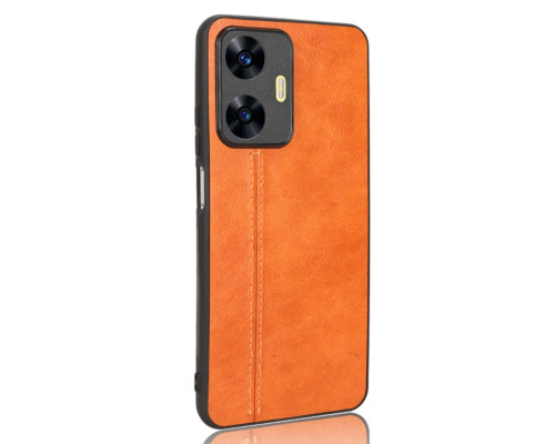 Чохол для смартфона Cosmiс Leather Case for Realme C55 Orange