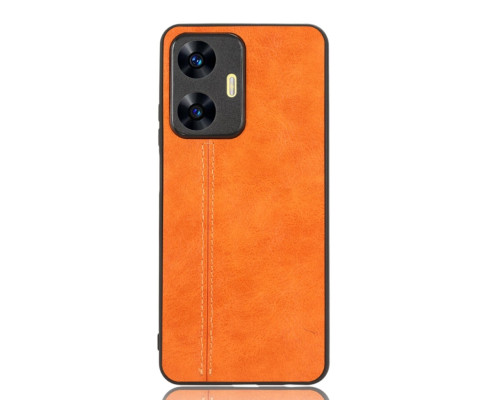 Чохол для смартфона Cosmiс Leather Case for Realme C55 Orange