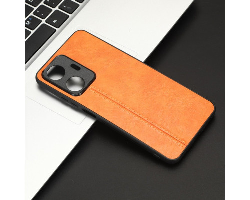 Чохол для смартфона Cosmiс Leather Case for Realme C55 Orange