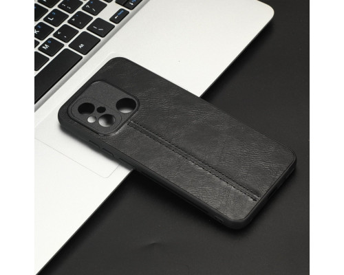 Чохол для смартфона Cosmiс Leather Case for Xiaomi Redmi 12C/Poco С55 Black