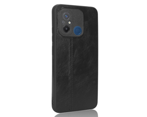 Чохол для смартфона Cosmiс Leather Case for Xiaomi Redmi 12C/Poco С55 Black