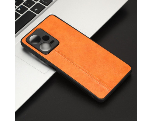 Чохол для смартфона Cosmiс Leather Case for Xiaomi Redmi Note 12 Pro 5G Orange