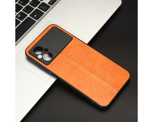 Чохол для смартфона Cosmiс Leather Case for Poco M5/M5 5G Orange