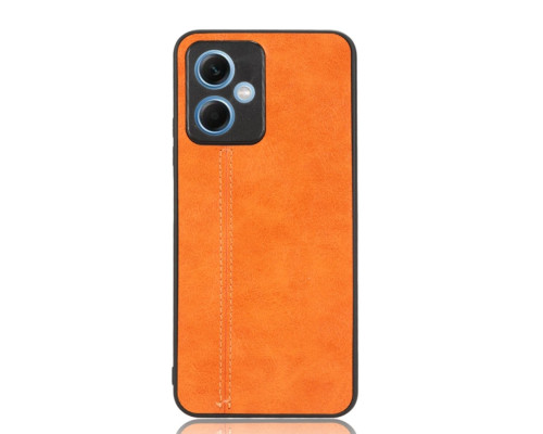 Чохол для смартфона Cosmiс Leather Case for Poco X5 5G Orange