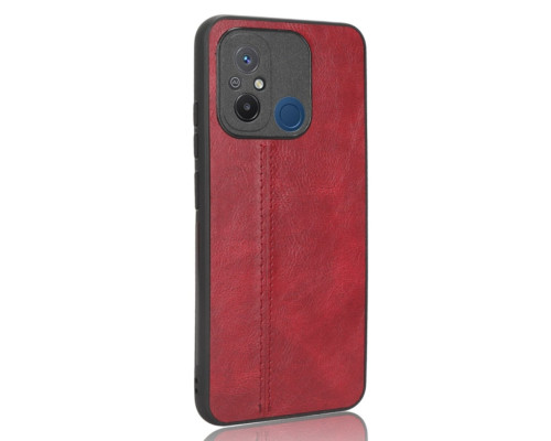 Чохол для смартфона Cosmiс Leather Case for Xiaomi Redmi 12C/Poco С55 Red