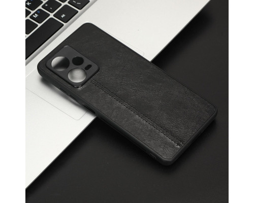 Чохол для смартфона Cosmiс Leather Case for Xiaomi Redmi Note 12 Pro 5G Black