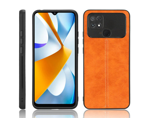 Чохол для смартфона Cosmiс Leather Case for Poco C40 Orange