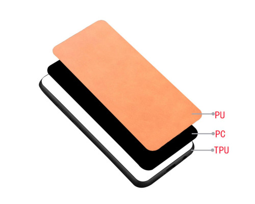 Чохол для смартфона Cosmiс Leather Case for Poco C40 Orange