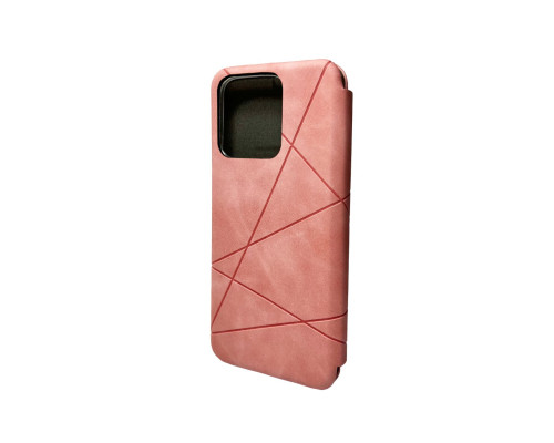 Чохол-книжка для смартфона Dekker Geometry for Realme 10 Pink