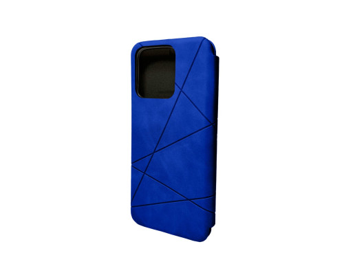 Чохол-книжка для смартфона Dekker Geometry for Realme C33 Blue