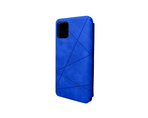 Чохол-книжка для смартфона Dekker Geometry for Motorola E40 Blue