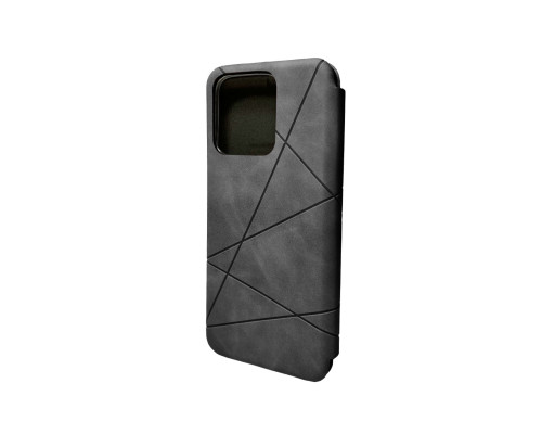 Чохол-книжка для смартфона Dekker Geometry for Realme C33 Grey