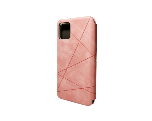 Чохол-книжка для смартфона Dekker Geometry for Motorola E13 Pink