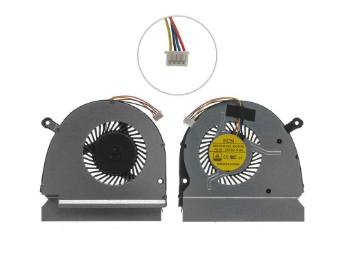 Вентилятор для ноутбука DELL VOSTRO V5460 (CPU FAN), V5470, V5480 series, pin (правий) (0PPD50) (Кулер) NBB-56948