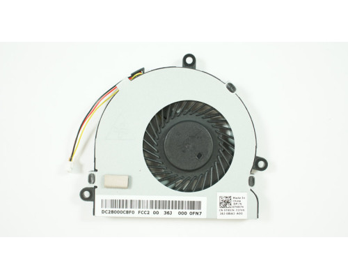 Вентилятор для ноутбука DELL INSPIRON 3521, 15R 5521, 15R 5721, 3pin (074X7K 74X7K) (Кулер) NBB-40478