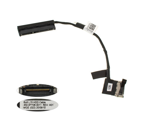 Шлейф жорсткого диска SSD/HDD для ноутбука DELL (Latitude 3500 E3500 ), (450.0FY06.0011)