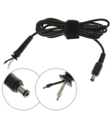 Оригінальний DC кабель живлення для БЖ TOSHIBA 120W 6.3x3.0мм, 2 дроти, прямий штекер (від БЖ до ноутбуку) NBB-83715