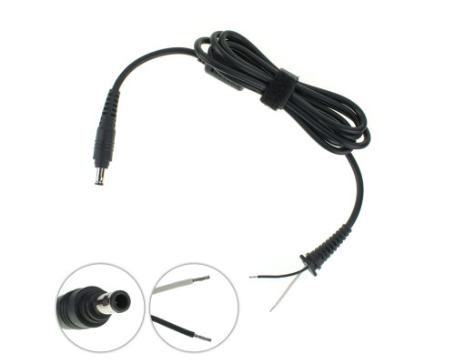 Оригінальний DC кабель живлення для БЖ Samsung 90W 5.5x3.0-PIN, прямий штекер (від БЖ до ноутбуку)