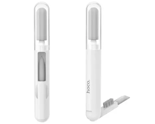 Набір для чистки гаджетів HOCO UT1 Multifunctional cleaning tool for digital devices Білий mag-6942007674591153857